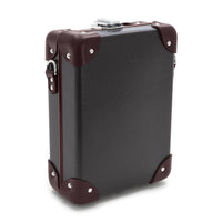Sac messager Centenary - Marron & Bordeaux & Chrome