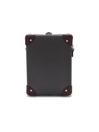 Sac messager Centenary - Marron & Bordeaux & Chrome