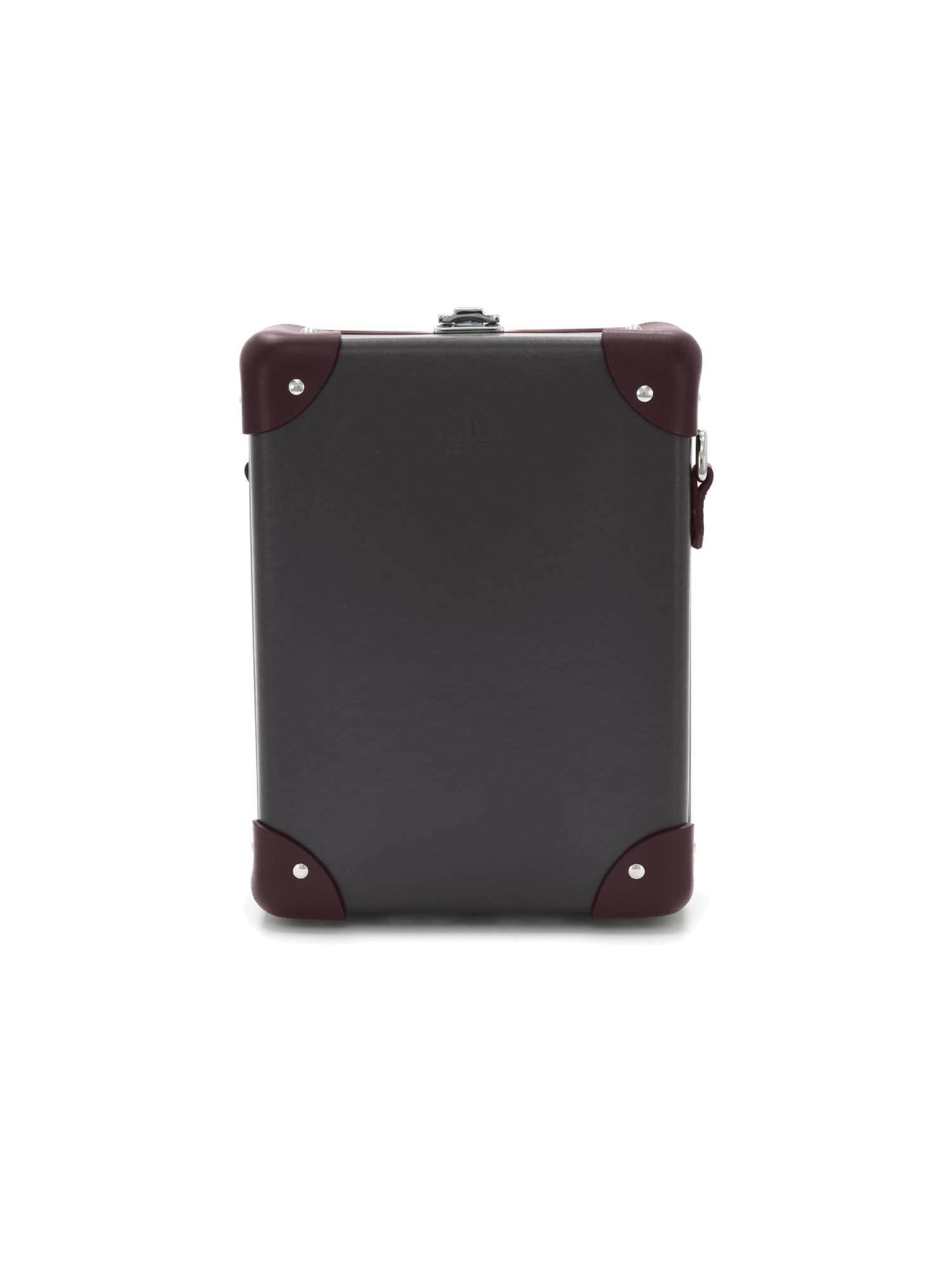 Sac messager Centenary - Marron & Bordeaux & Chrome