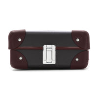 Sac messager Centenary - Marron & Bordeaux & Chrome