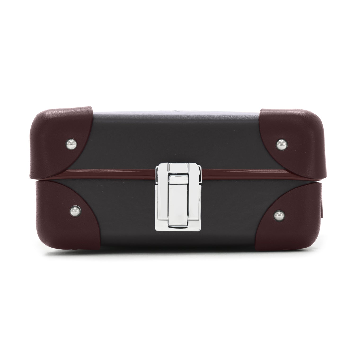 Sac messager Centenary - Marron & Bordeaux & Chrome