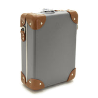 Sac messager Centenary - Gris & Caramel & Chrome