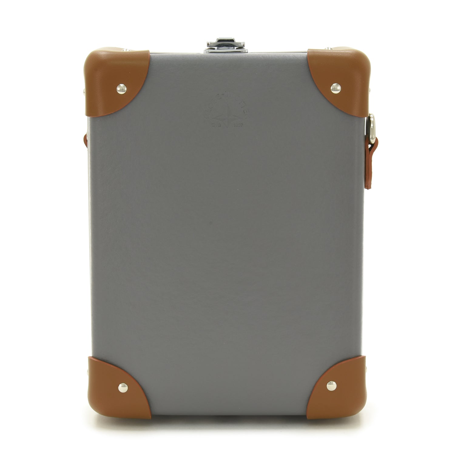 Sac messager Centenary - Gris & Caramel & Chrome