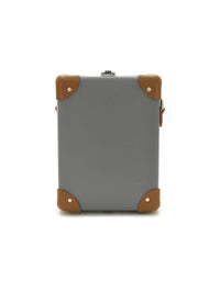 Sac messager Centenary - Gris & Caramel & Chrome