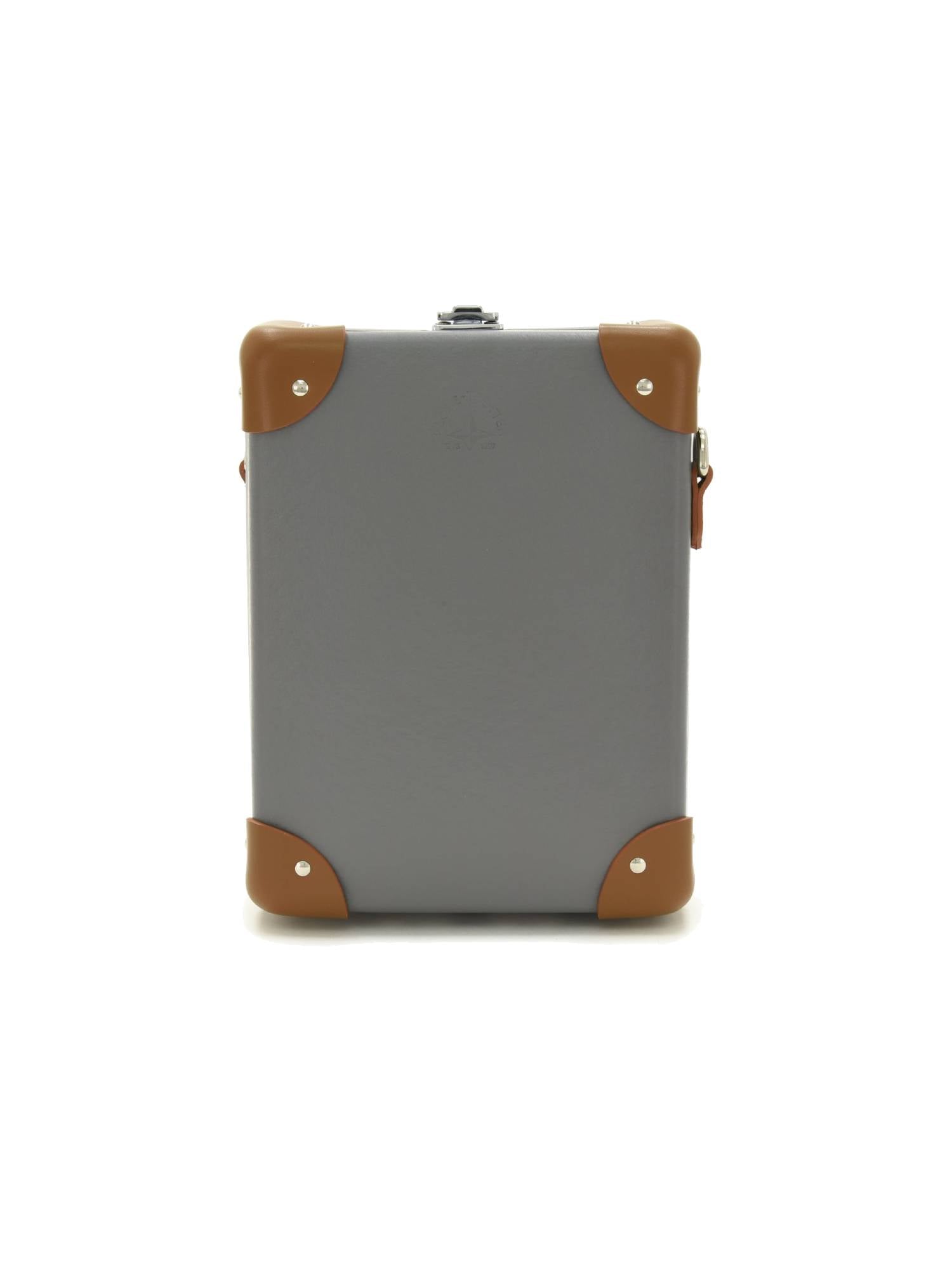Sac messager Centenary - Gris & Caramel & Chrome