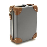 Sac messager Centenary - Gris & Caramel & Chrome