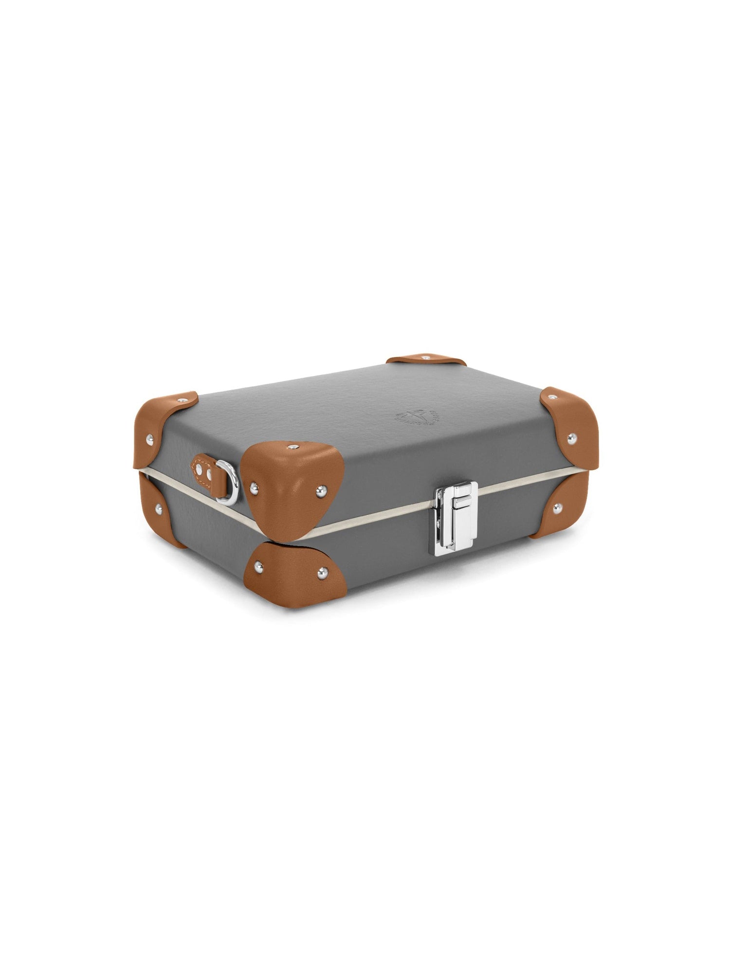 Sac à bandoulière Micro Case Centenary - Gris & Caramel & Chrome