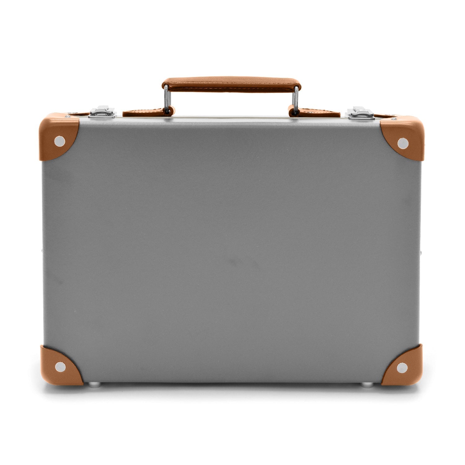 Petit porte-documents Centenary - Gris & Caramel & Chrome