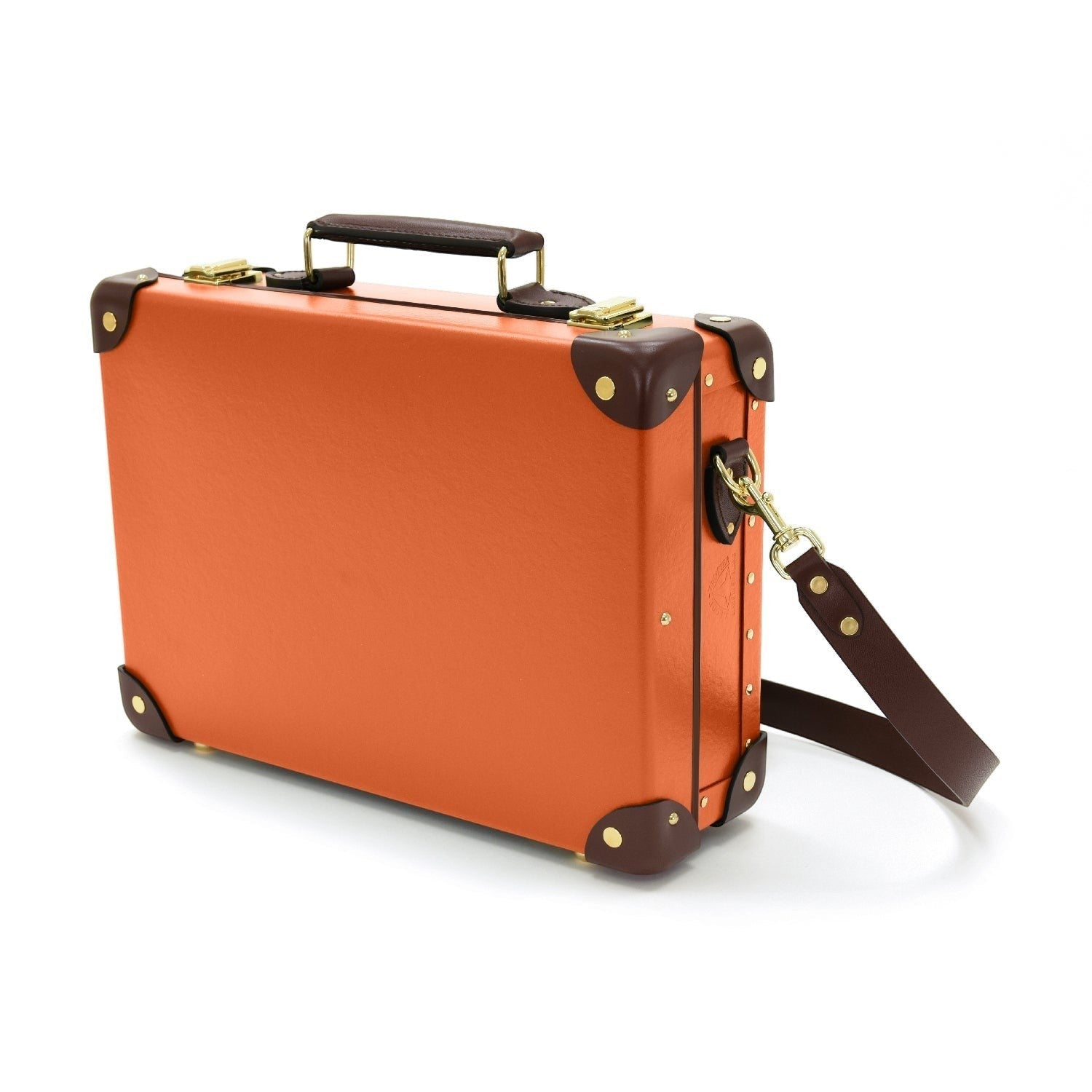 Petit porte-documents Centenary - Marmelade & Marron & Or