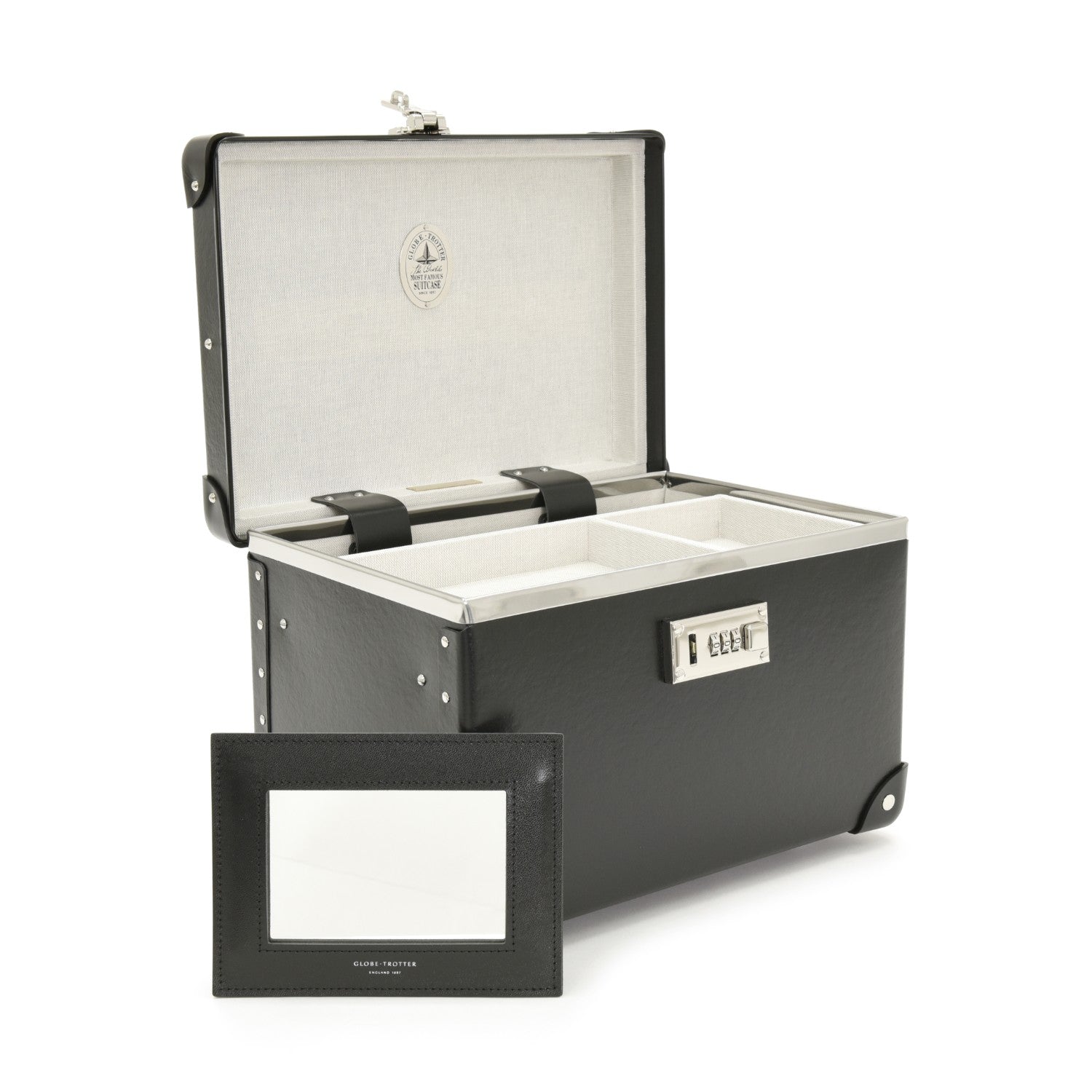 Trousse de toilette Centenary - Noir & Chrome