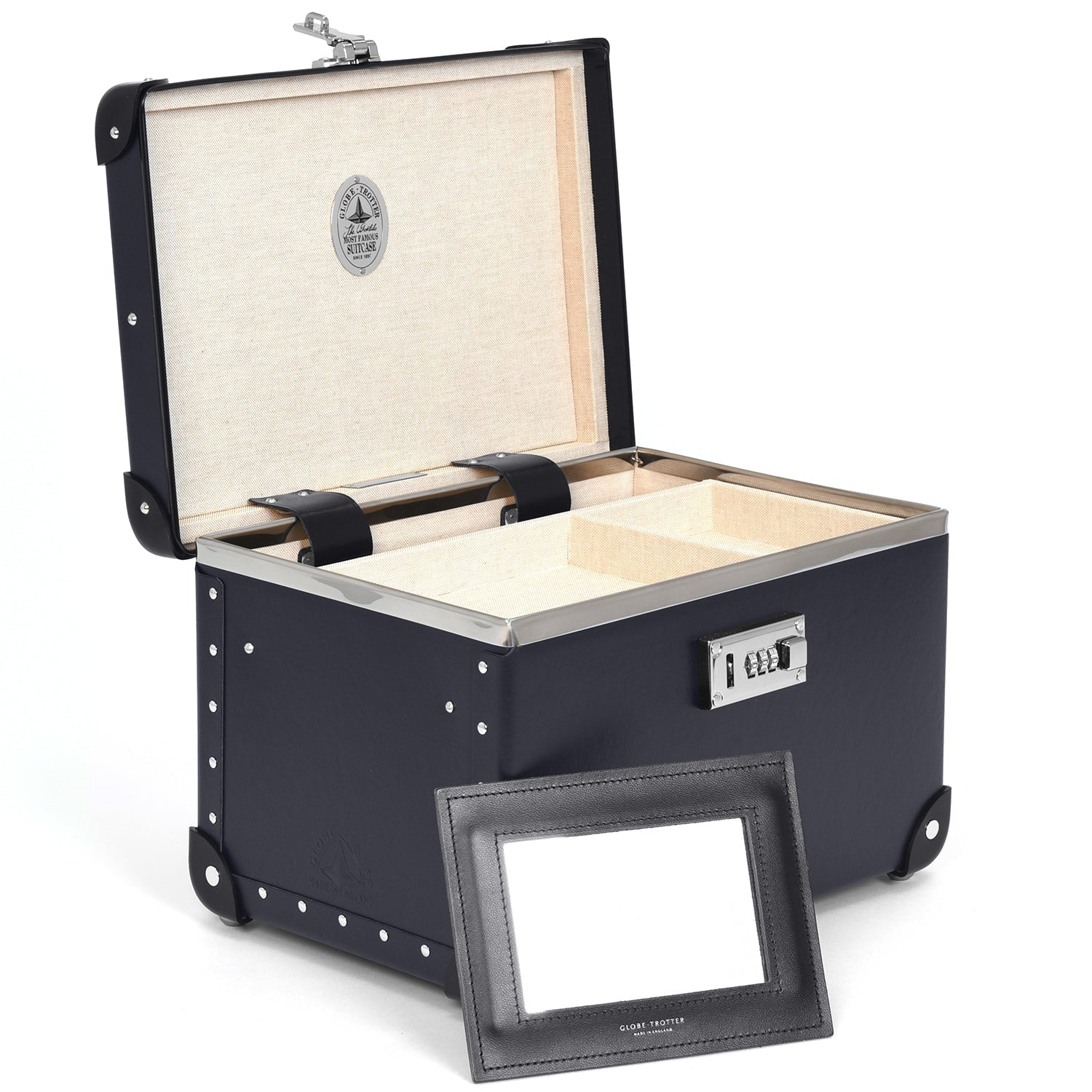 Trousse de toilette Centenary - Marine & Chrome
