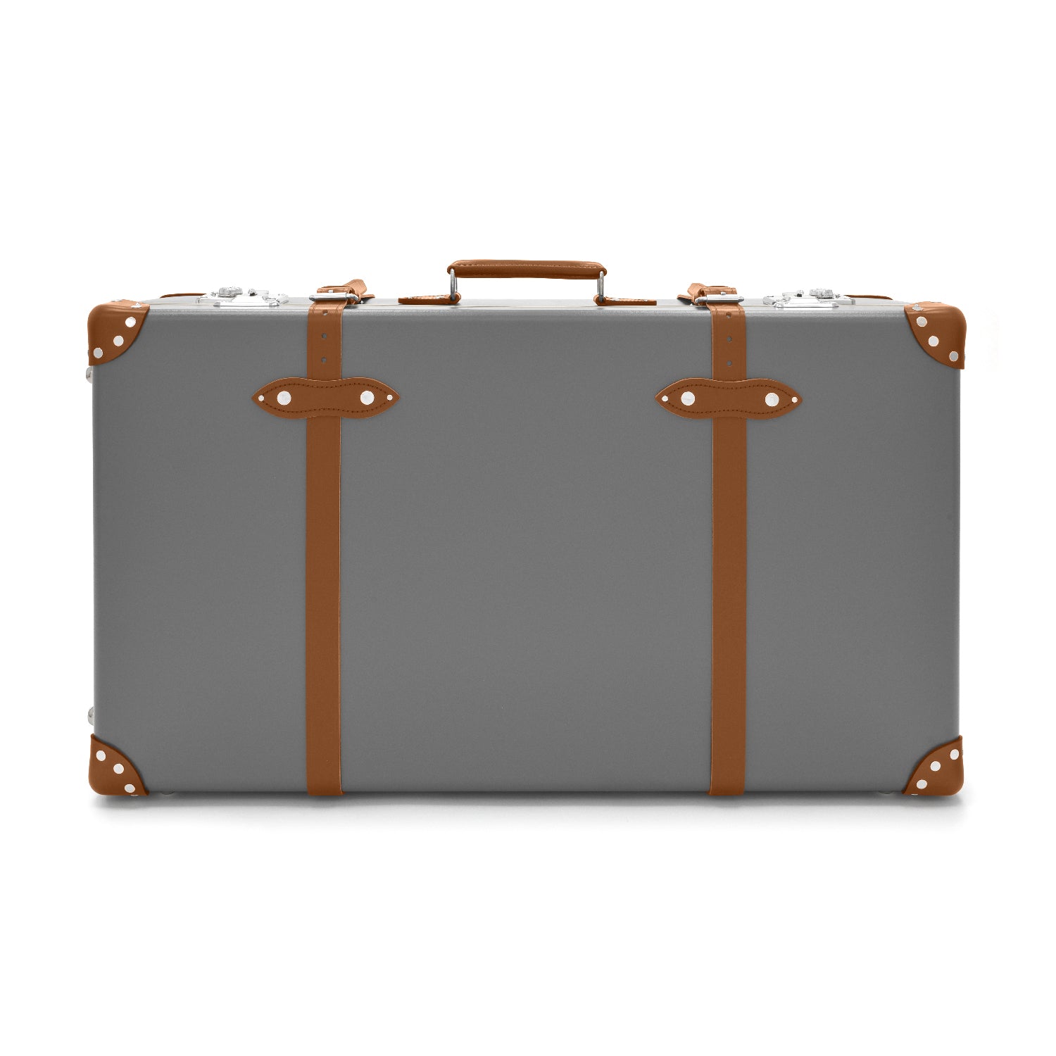 Bagage de soute XL Centenary 2 roues - Gris & Caramel & Chrome