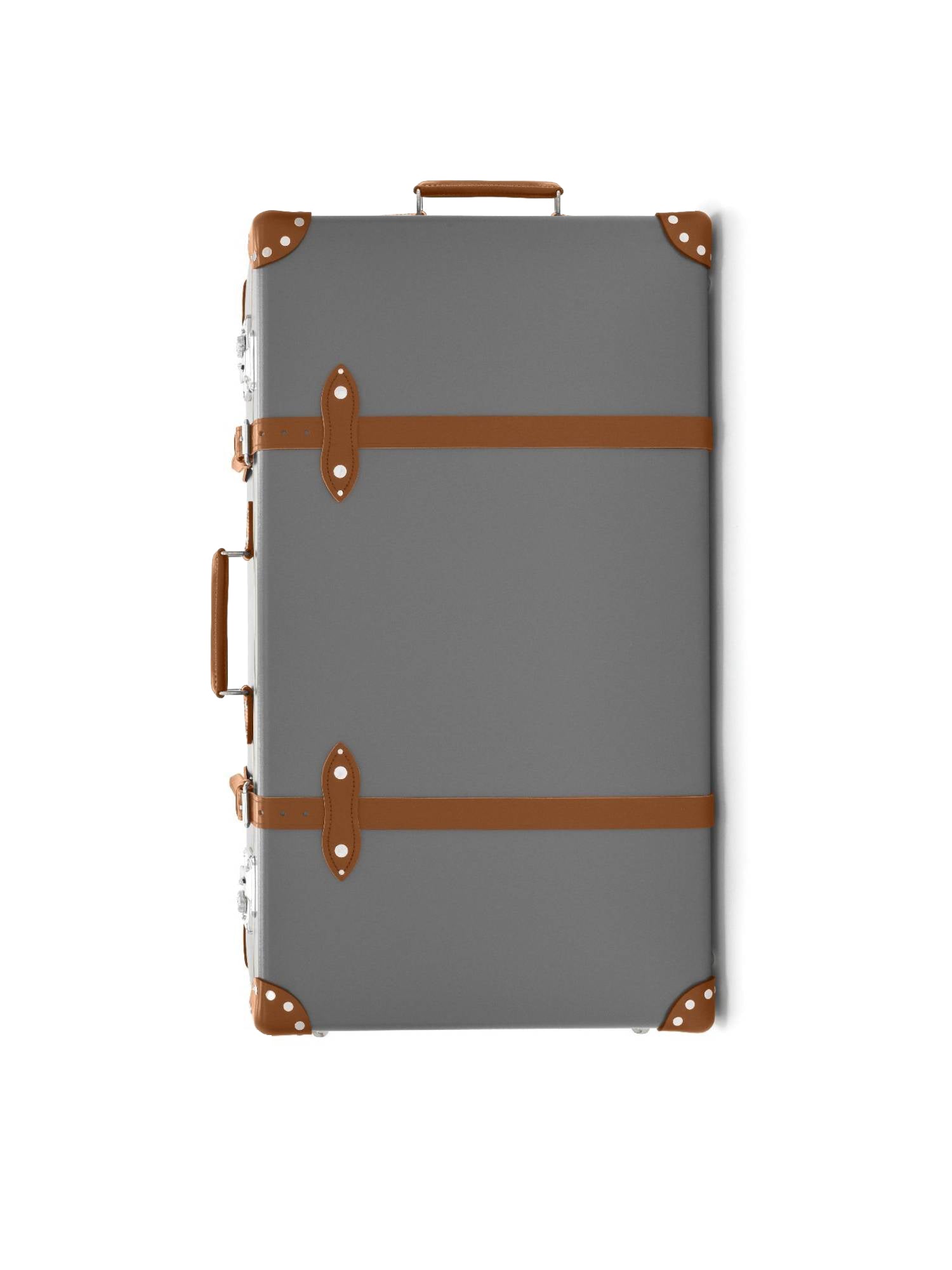 Valise soute XL Centenary 2 roues - Gris & Caramel & Chrome