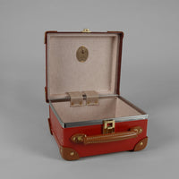 Mini porte-documents Centenary - Rouge & Caramel & Or