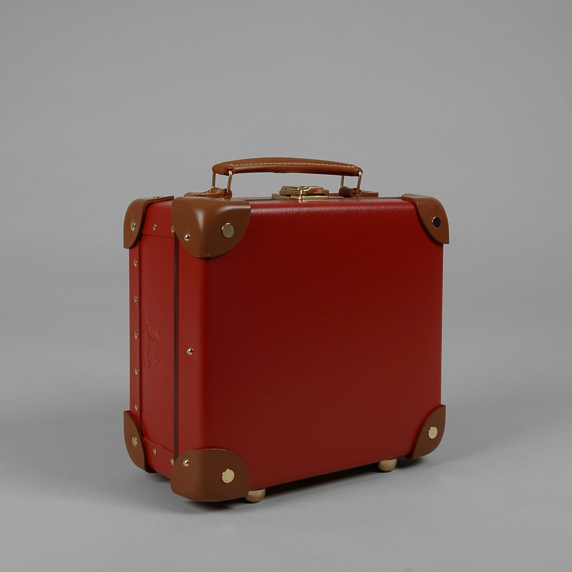 Mini porte-documents Centenary - Rouge & Caramel & Or