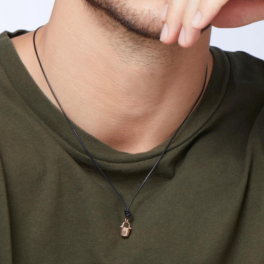 Charm Seau en or rose 9K - Or Rose