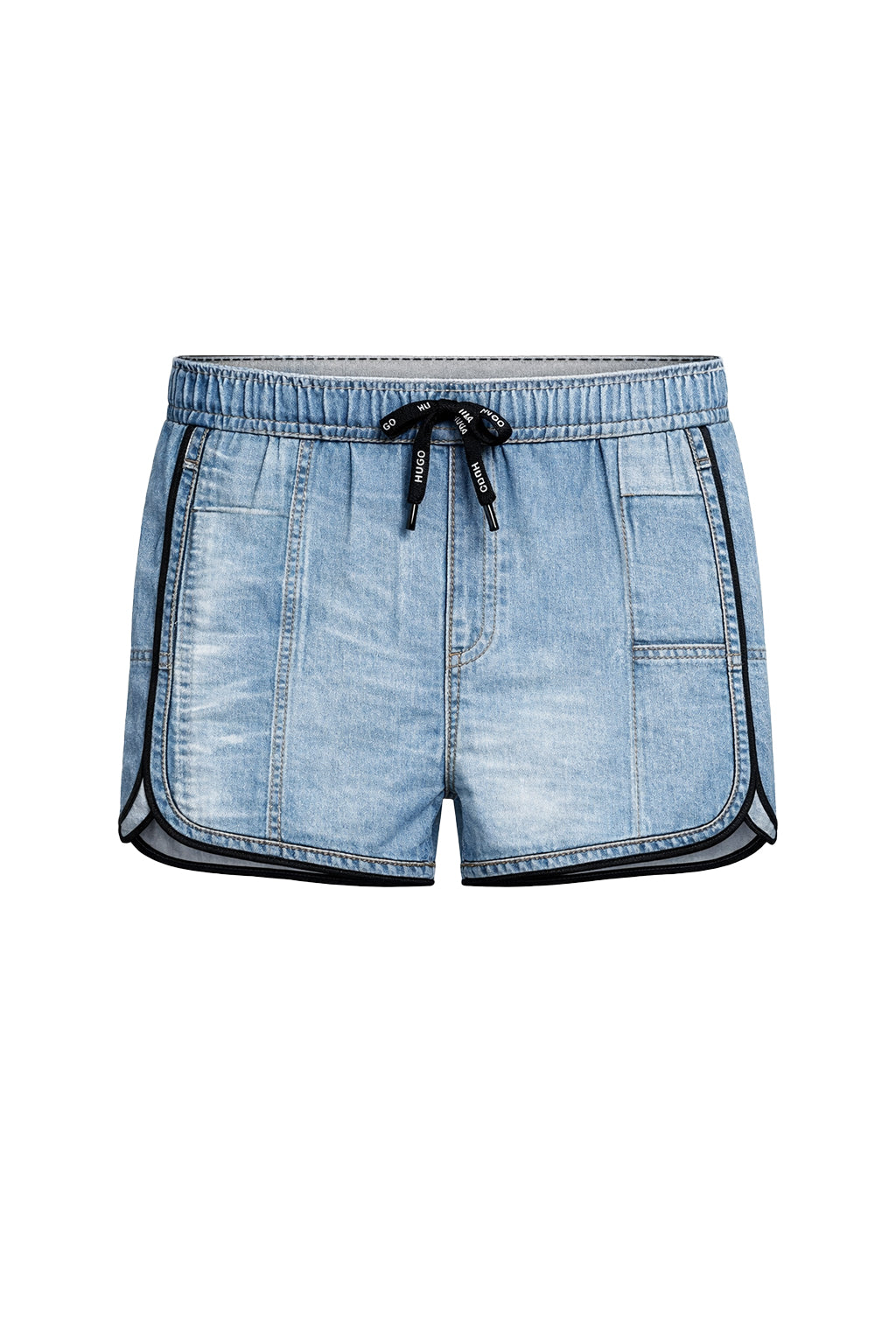 OPEN BLUE // SWIMWEAR 90`S DENIM SHORTS