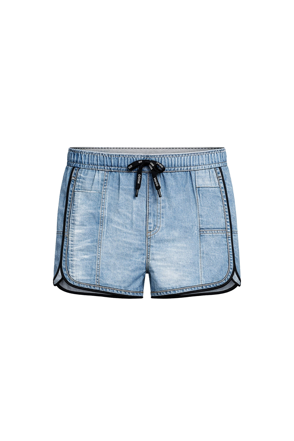 90s swim shorts - Open Blue