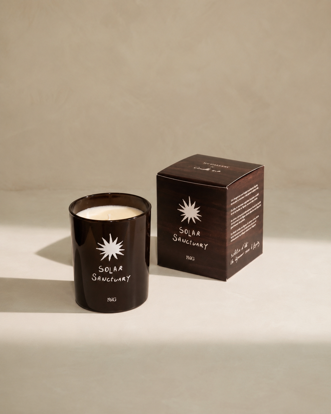 Bougie parfum figuier Solar - Cire Naturelle