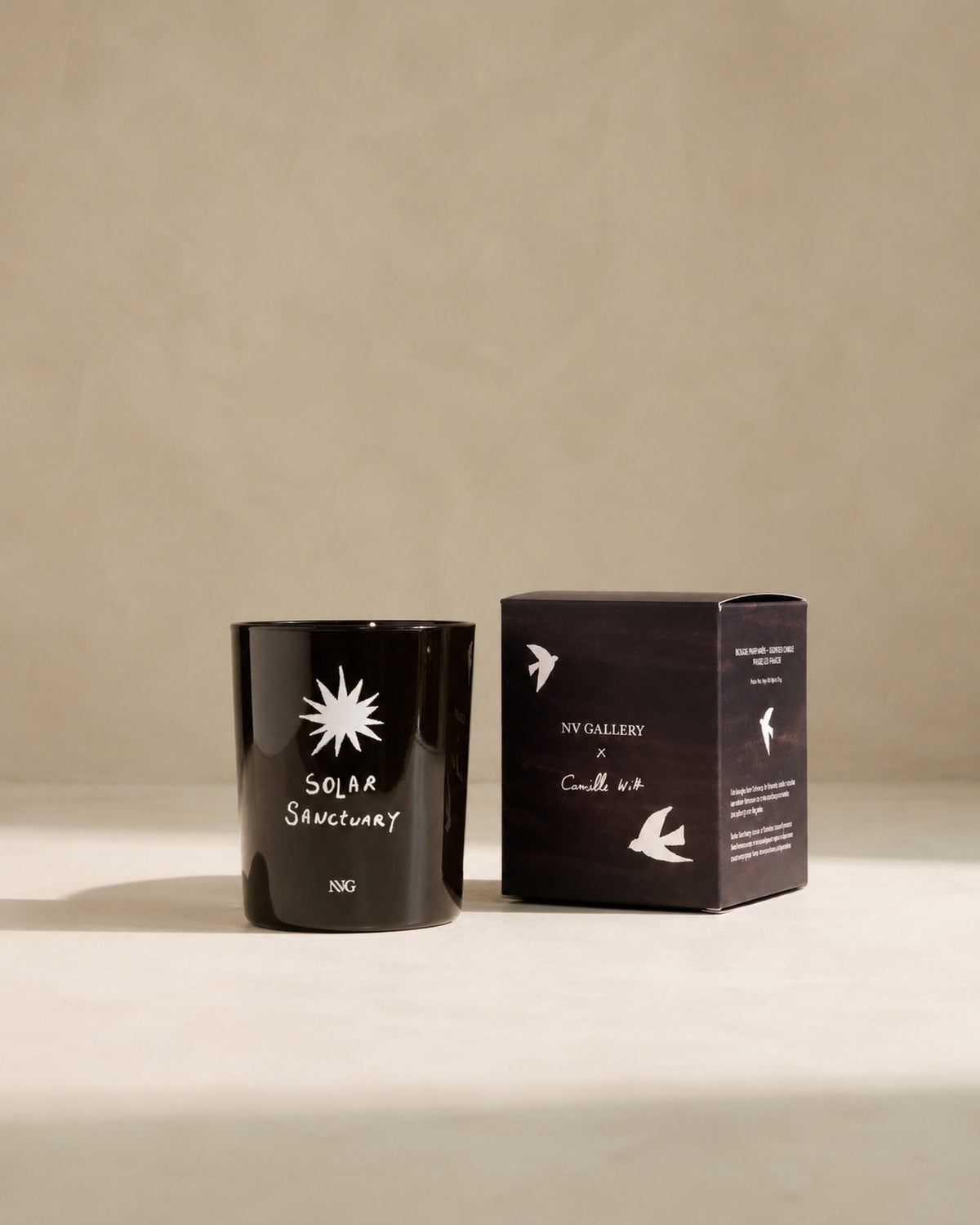Solar Fig-Scented Candle - Natural Wax