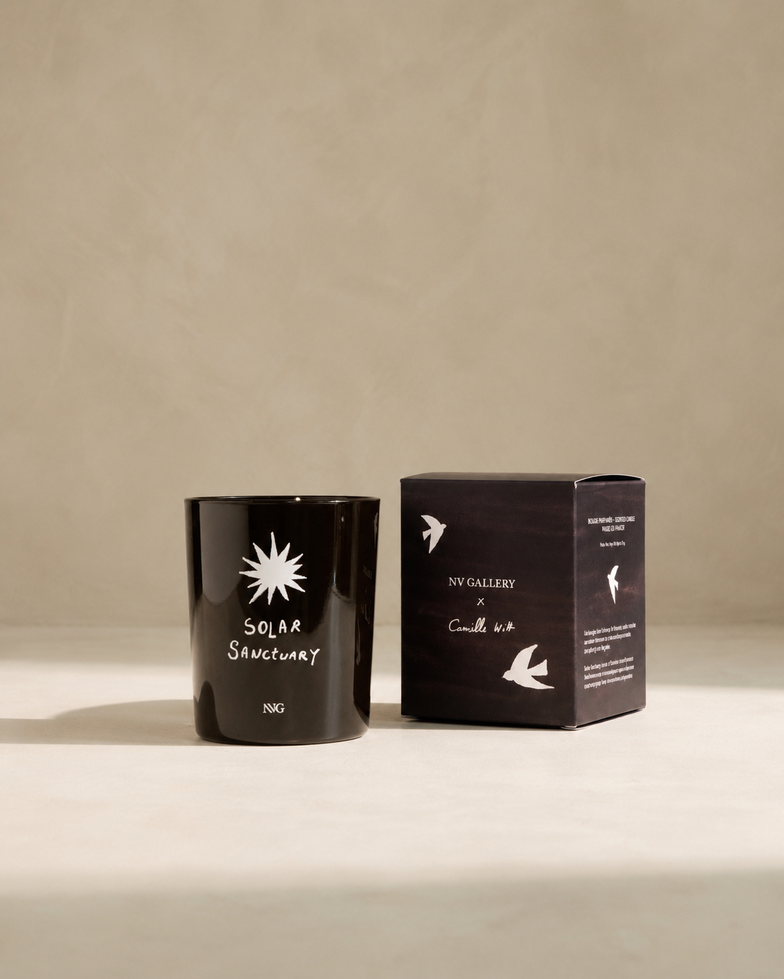Bougie parfum figuier Solar - Cire Naturelle