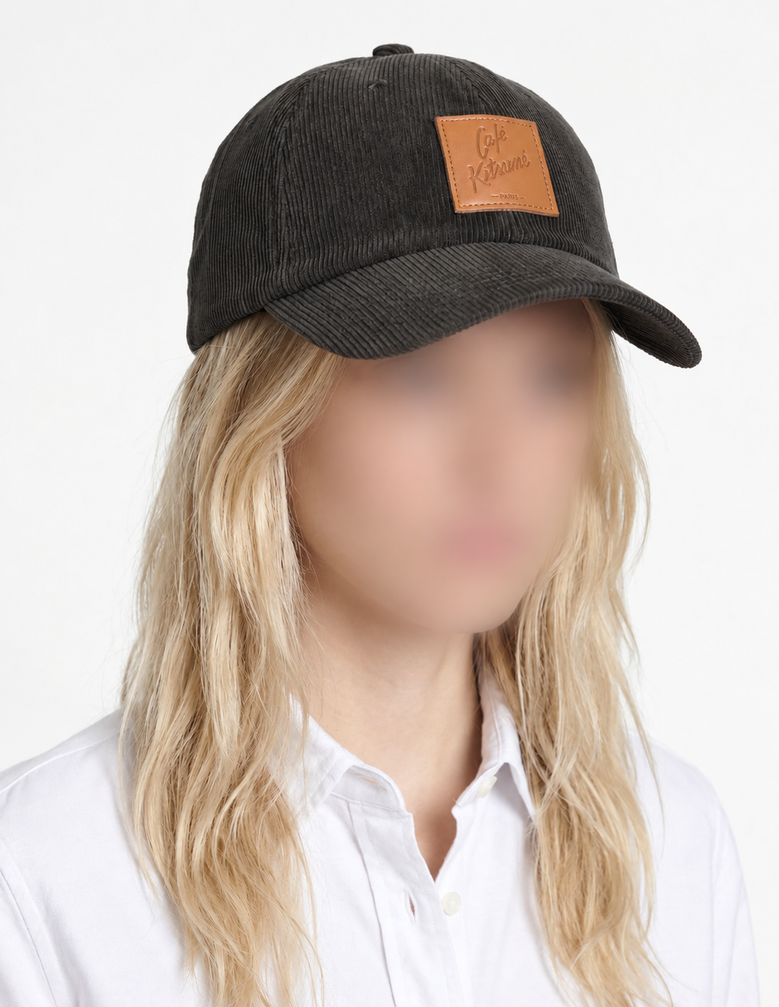 Casquette à logo embossé Café Kitsuné - Sencha Green