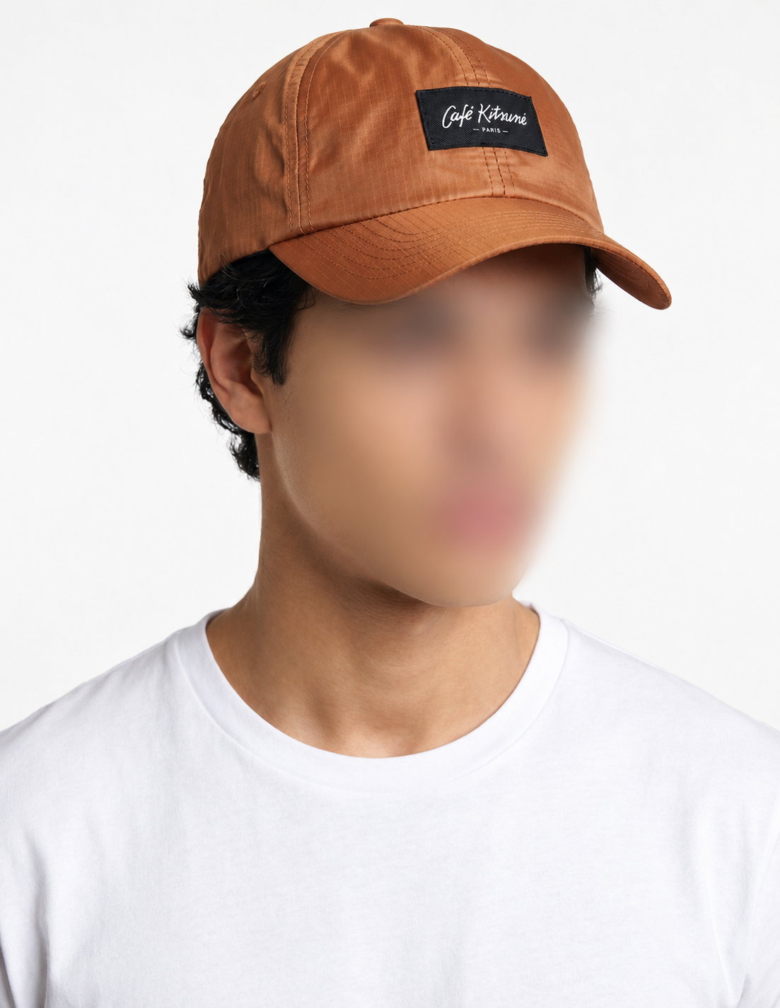 Casquette à logo Café Kitsuné - Almond