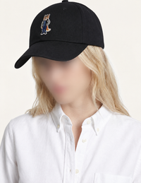 Casquette avec écusson brodé - Black