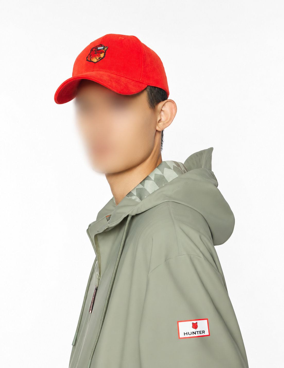 Casquette Maison Kitsuné x Hunter - Burnt Orange