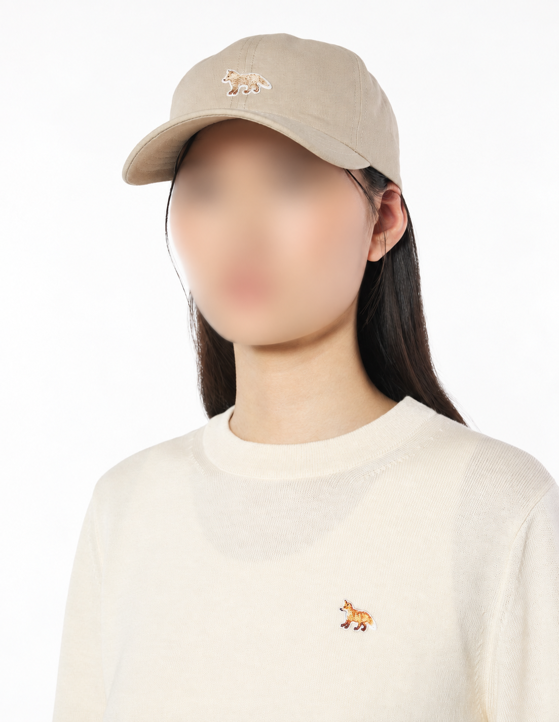 Casquette avec écusson brodé - Pure Cashmere