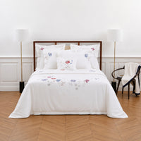 Draps Tulipe - Perle & Multicolore