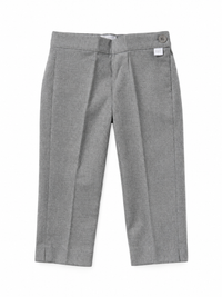 pr010w0003_072 // DOUBLON FUSION /// DOUBLON DEVIENT OK PICS / Pantaloni capri in tecnowool grigio