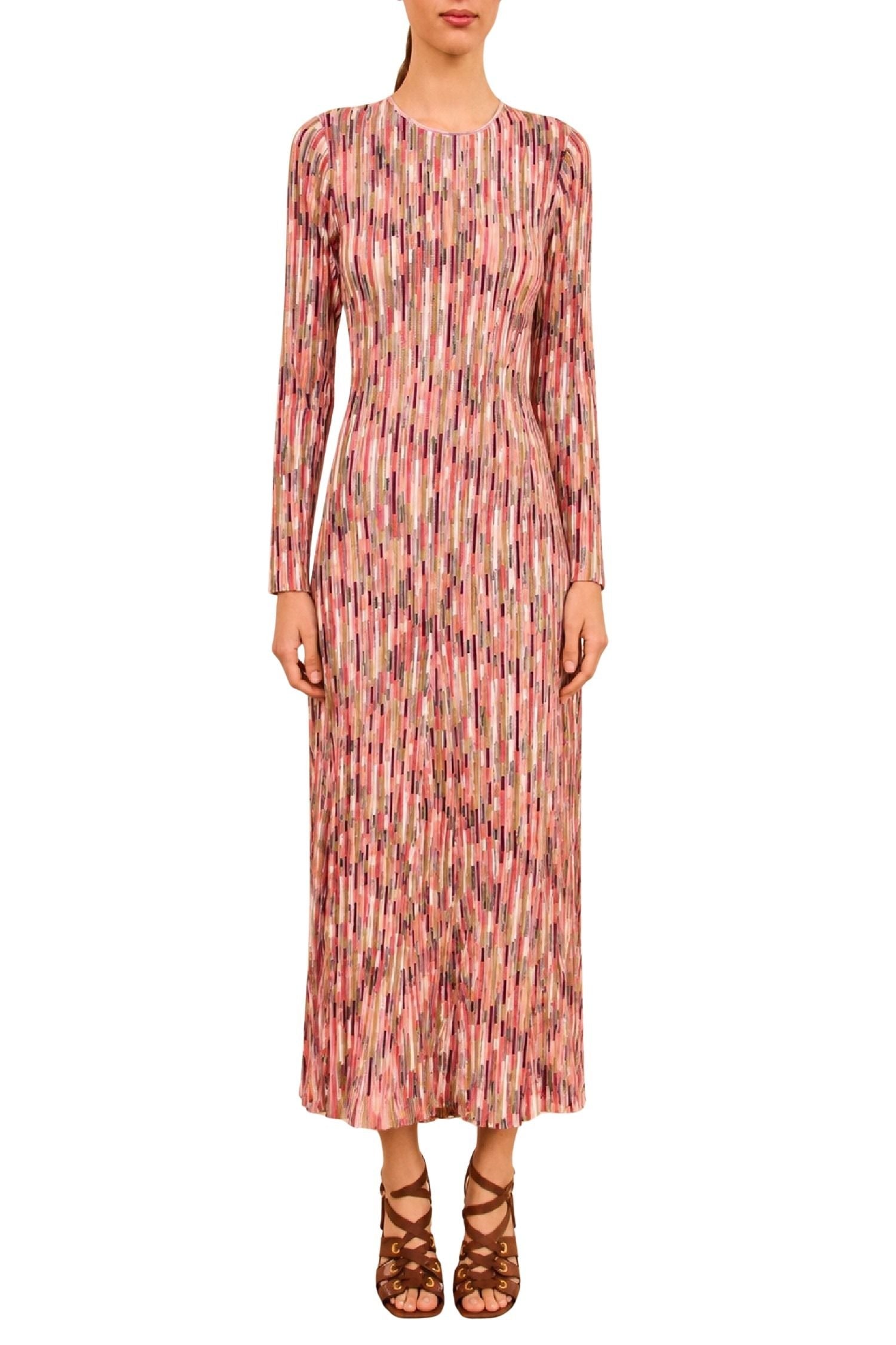 Estella Multicolor Midi Dress