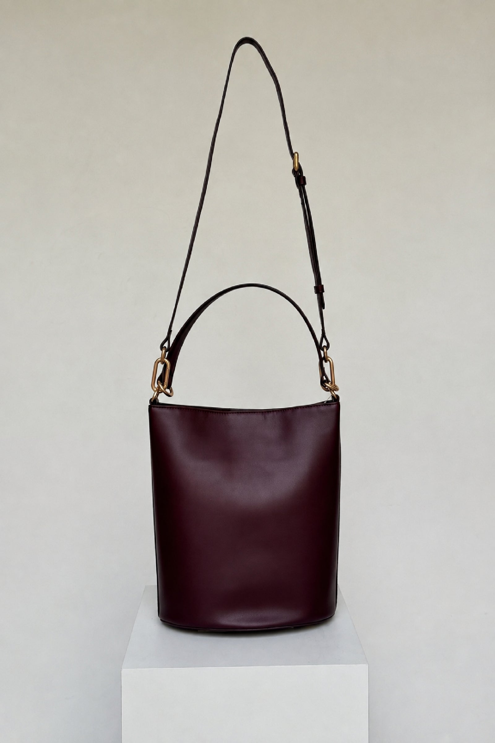 Holly bucket bag - Bordeaux