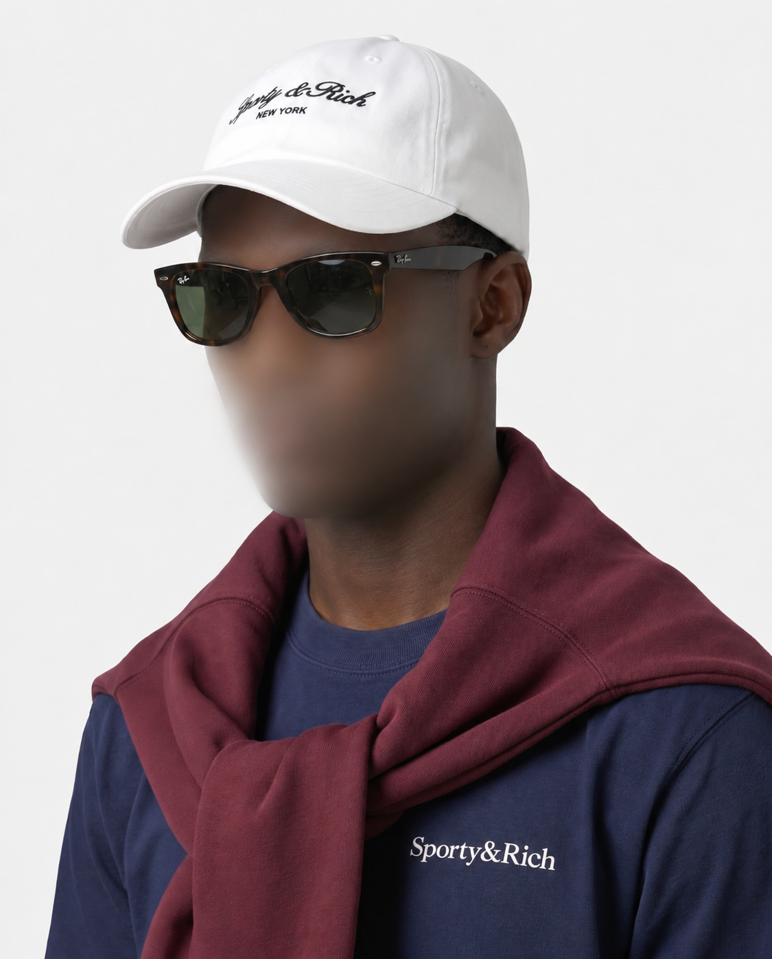 Syracuse NY Cap - White