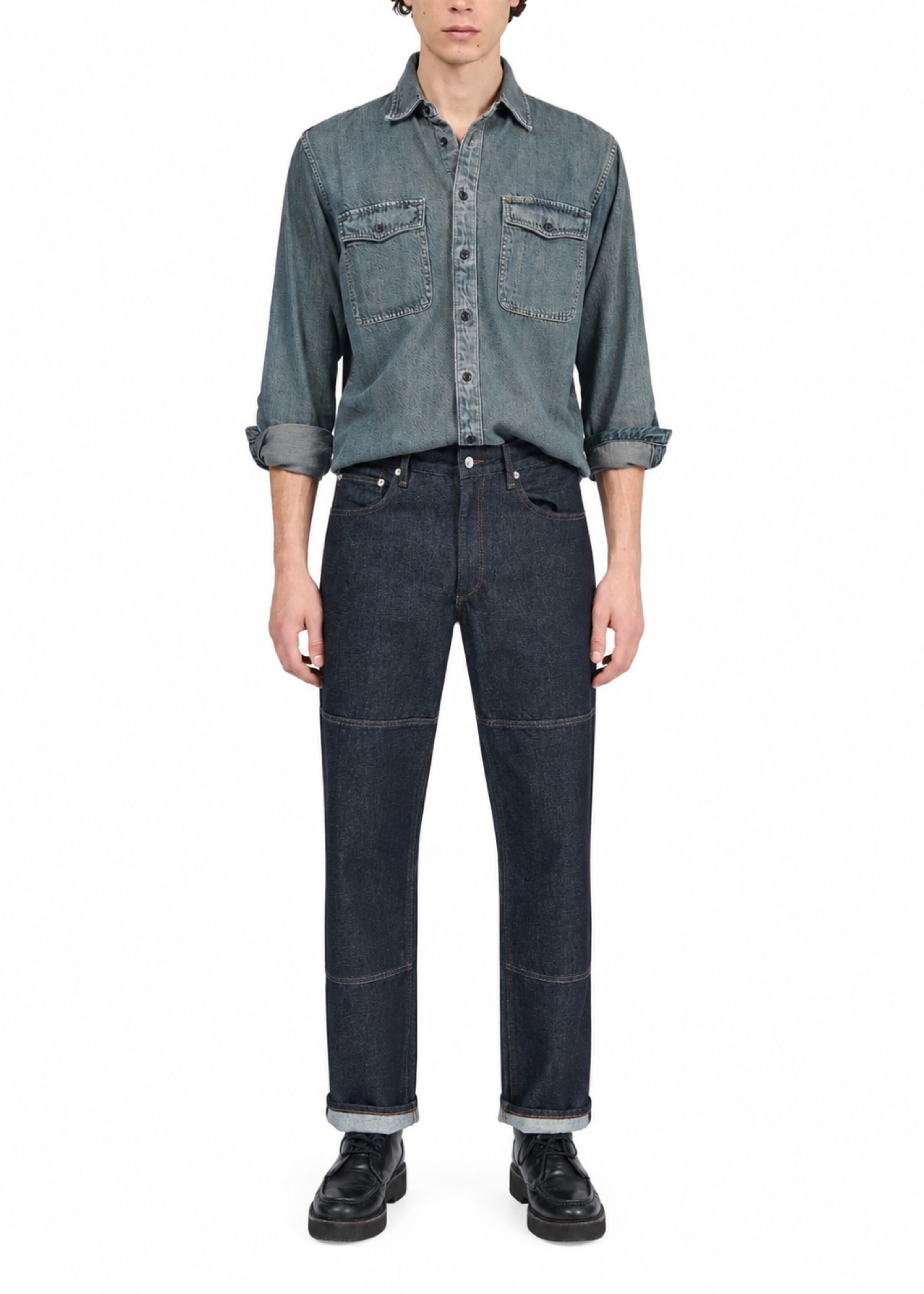 Fit 4 Workwear denim trousers - Resin Rinse