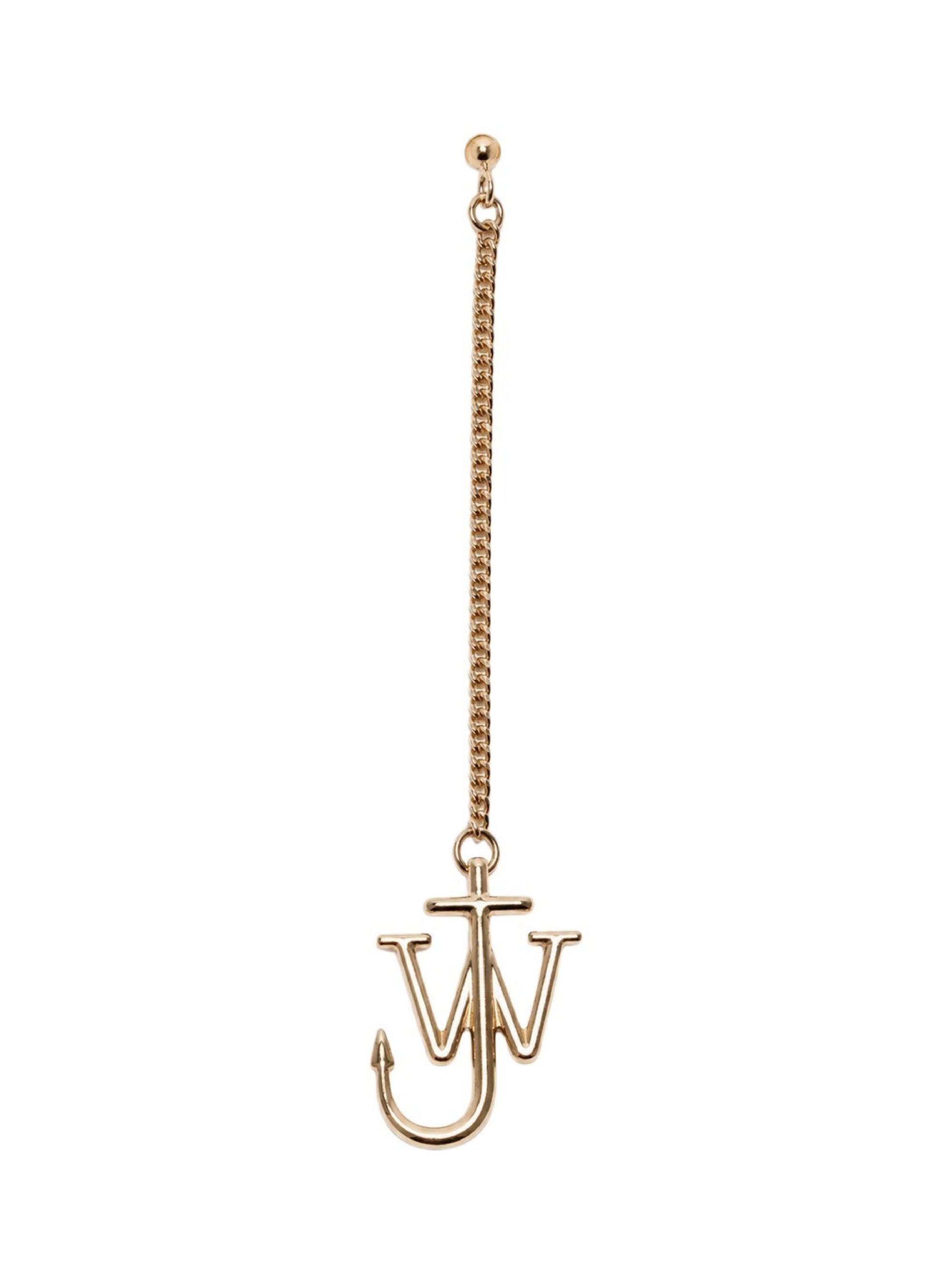 Boucle d'oreille ancre - Gold
