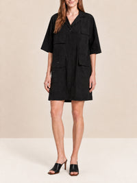 Robe courte Vallon - Black