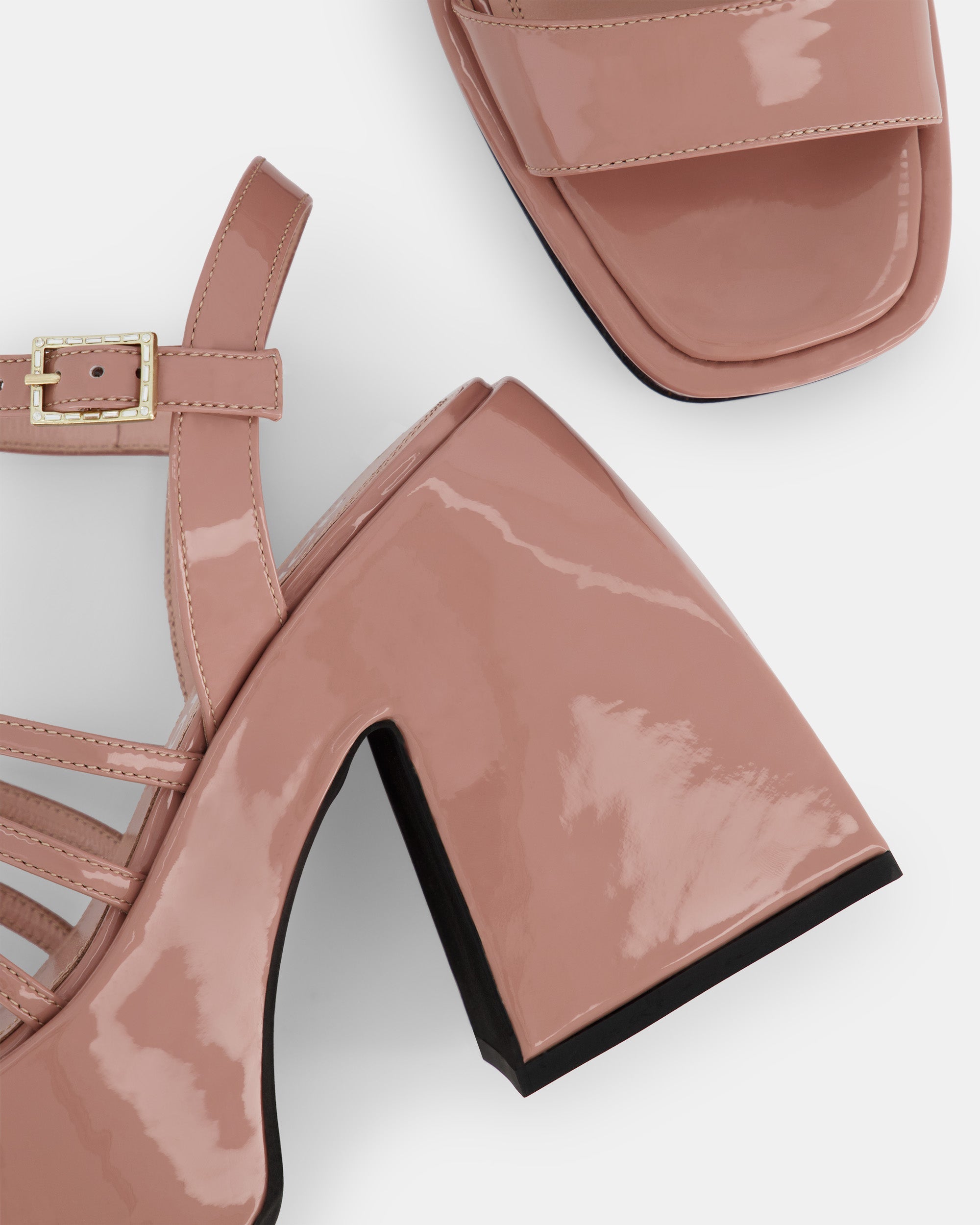 6 QTY DJV-160€-4/13 RELIQUAT Bulla Chibi 120 Blush Patent