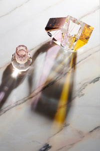 Photophore Chicago - Rose, Clear & Black