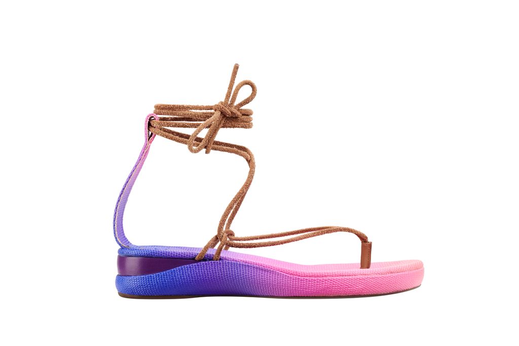 Pink & Purple FLAT SANDA - Pink & Purple