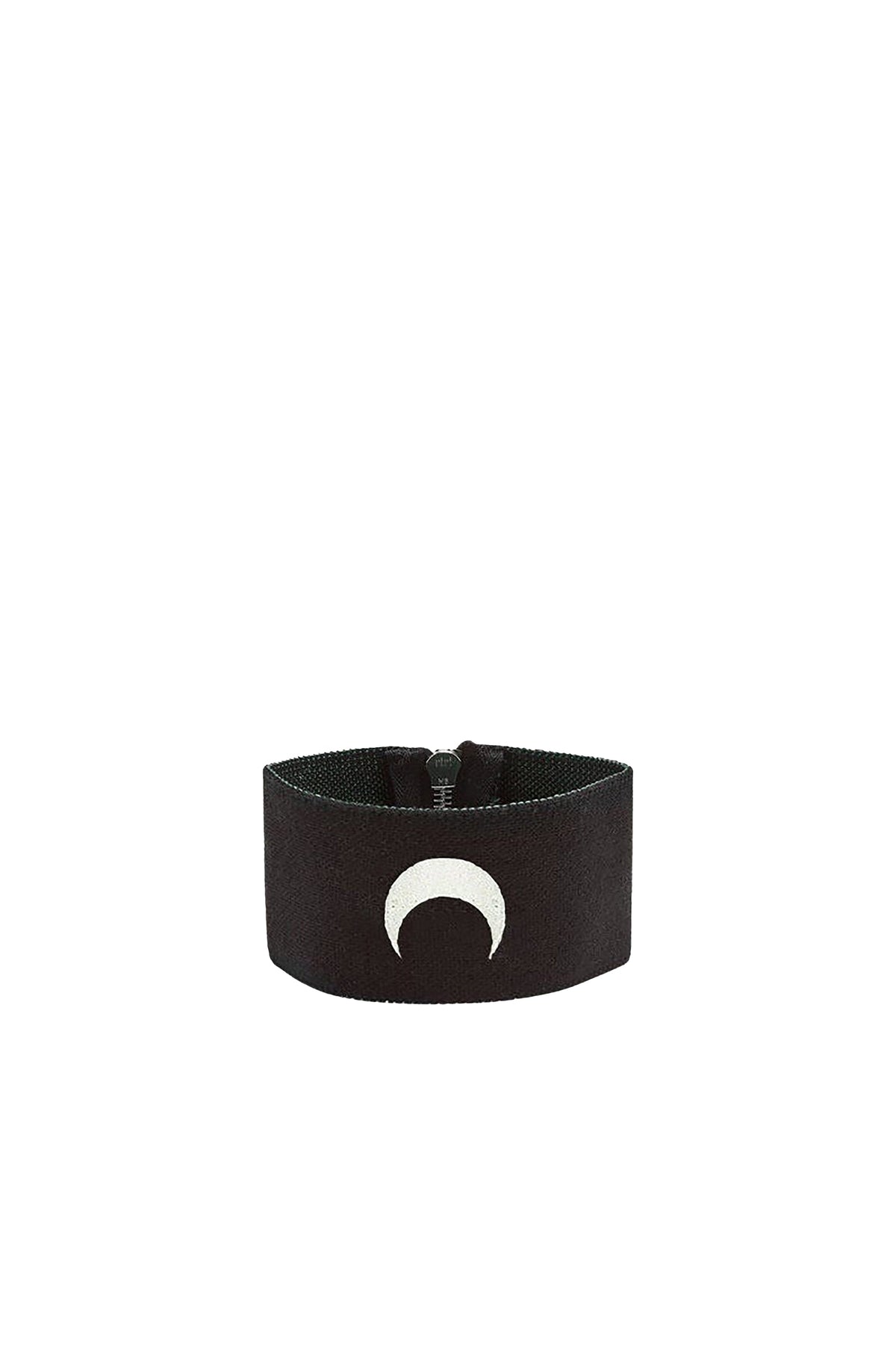 Ras du cou Moon en tricot unisex - Black & White Moon