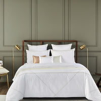 Taies d'oreiller Christia - Blanc & Terre