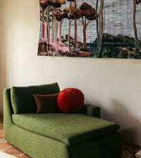 Petit oussin Ciccio en velours - Vermillon