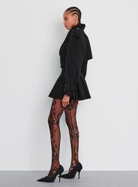 Circle Skirt Mini - Black
