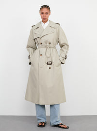 Classic Trench Coat - Cement