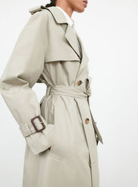 Classic Trench Coat - Cement