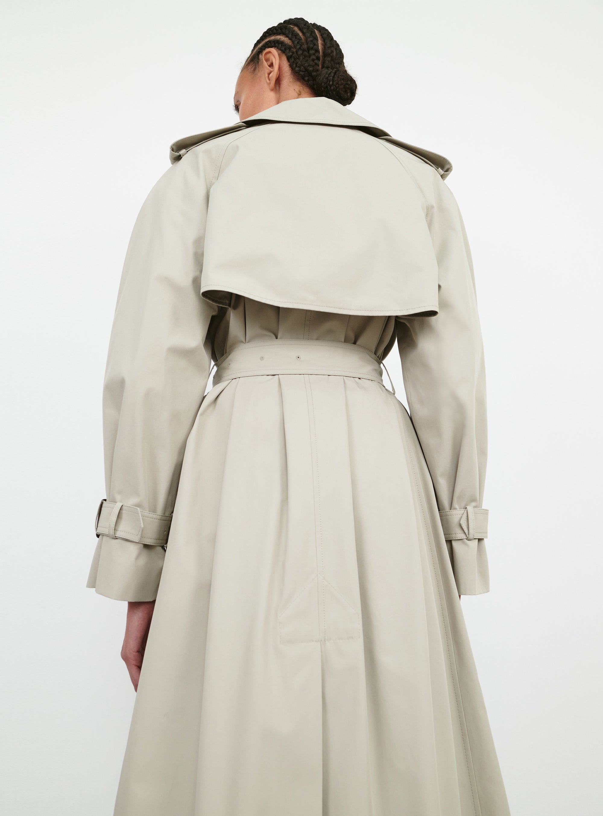 Classic Trench Coat - Cement