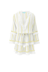 Yellow Stripe Robe - Yellow Stripe