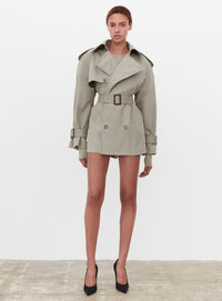 Clean Trench Mini - Taupe